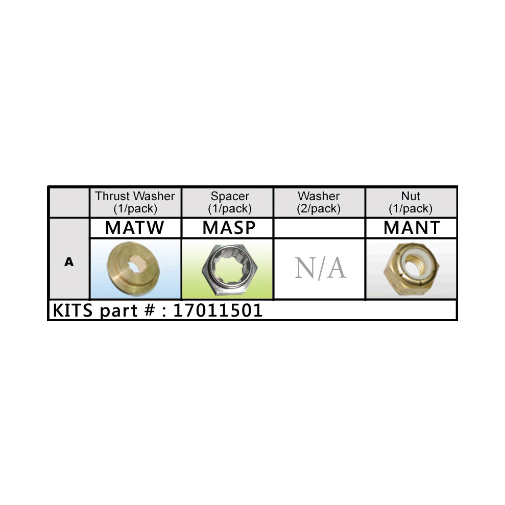 Solas Mercury Nut Kit (17011501)
