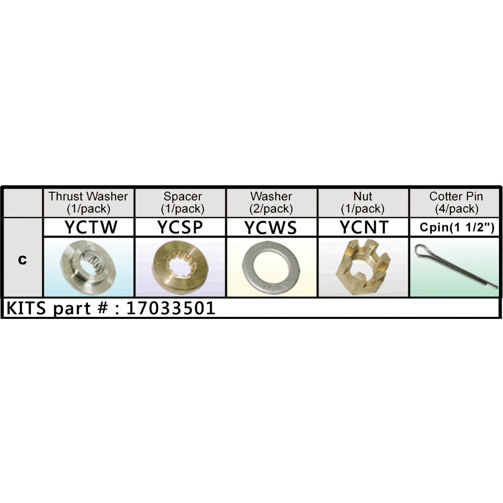 Solas Yamaha Nut Kit (17033501)
